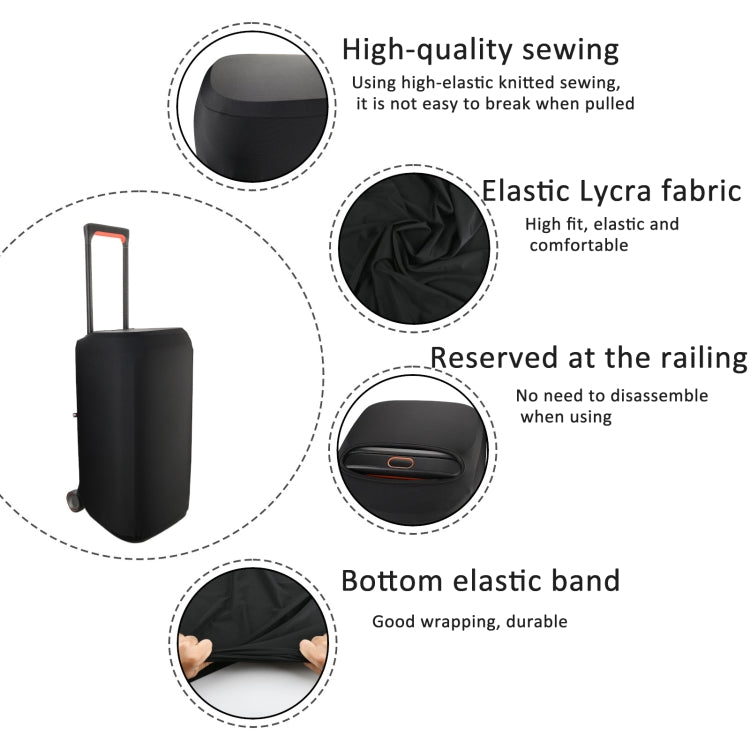 ปลอกผ้าลิคราใส่ลำโพง JBL Partybox Stage 310 / 320 พร้อมปลอกยางยืด, ปลอกผ้าลิครา