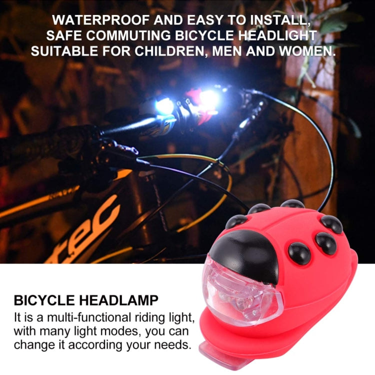 ไฟหน้า LED ซิลิโคนลายเต่าทองสำหรับจักรยาน