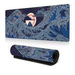 แผ่นรองเมาส์ Big Wave แบบยางกันลื่น ขนาด 300x600x2mm, 300x700x3mm, 300x800x2mm, 300x800x3mm, 400x900x2mm, 400x900x3mm