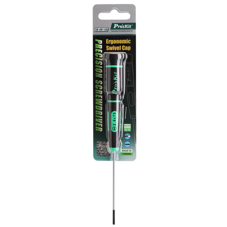 ไขควงความแม่นยำแบบร่อง ProsKit SD-081-S7 (3.0 x 100mm) สำหรับซ่อมอิเล็กทรอนิกส์ประจำวัน