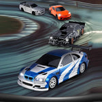 รถบังคับวิทยุ 1:43 ขนาดเต็ม Mini 4WD Drifting, 4301 Mustang สีดำ, 4302 M3 สีน้ำเงิน, 4303 911 สีส้ม, 4304 GTR สีเงิน, 4301G Mustang สีดำ พร้อมไจโรสโคป, 4302G M3 สีน้ำเงิน พร้อมไจโรสโคป, 4303G 911 สีส้ม พร้อมไจโรสโคป