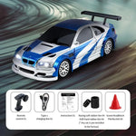 รถบังคับวิทยุ 1:43 ขนาดเต็ม Mini 4WD Drifting, 4301 Mustang สีดำ, 4302 M3 สีน้ำเงิน, 4303 911 สีส้ม, 4304 GTR สีเงิน, 4301G Mustang สีดำ พร้อมไจโรสโคป, 4302G M3 สีน้ำเงิน พร้อมไจโรสโคป, 4303G 911 สีส้ม พร้อมไจโรสโคป