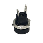 ซ็อกเก็ตไฟ DC ตัวเมียสำหรับอุปกรณ์อิเล็กทรอนิกส์ 30 ชิ้น พร้อมน็อต, DC5.5x2.1MM, ทองแดงแท้ DC5.5x2.5MM, DC3.5x1.3MM