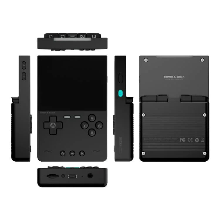 เครื่องเล่นเกมพกพา TRIMUI BRICK แบบโอเพนซอร์ส บลูทูธไร้สาย HD Retro Arcade, รุ่นมาตรฐาน ไม่มีการ์ด, 64G, 128G, 256G