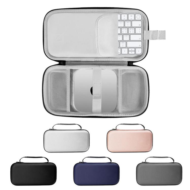 กระเป๋าเก็บของสำหรับ Mac Mini M4 / M4 Pro แบบพกพา สามารถเก็บคีย์บอร์ดและเมาส์ได้