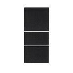 For Tesla 2024+ Model 3 Highland Center Console Panel Protection Sticker, Horizontal Wood Grain, Vertical Wood Grain, Carbon Fiber Grain, Matt Black, Frosted Black