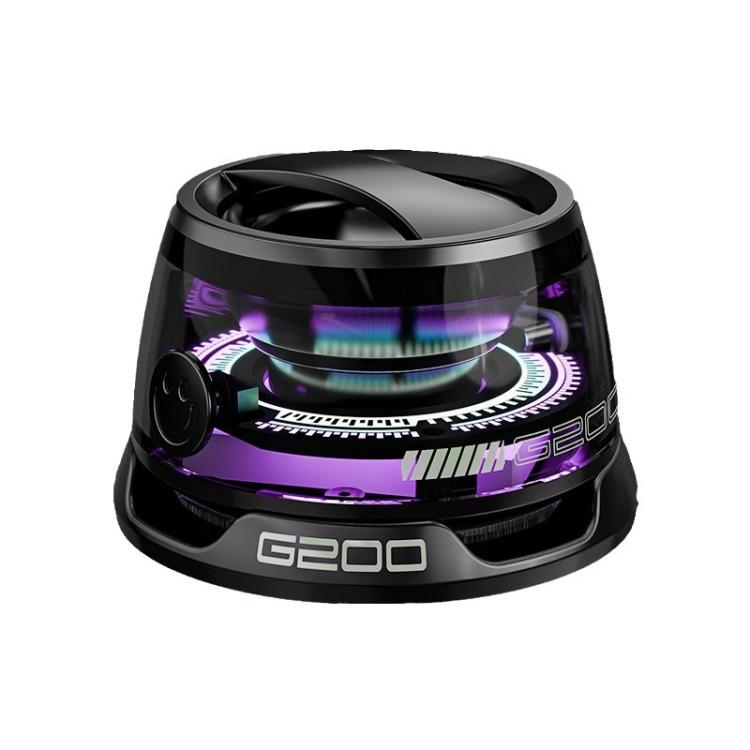 ลำโพงบลูทูธ TWS ขนาดเล็กพร้อมแม่เหล็กและไฟบรรยากาศสีสัน G200