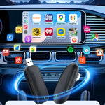 อะแดปเตอร์กล่องแปลง Carplay แบบมีสายเป็นไร้สาย สำหรับเชื่อมต่อรถยนต์ Android, MINI SE X1AIR สีดำ, MINI SE X2AIR สีดำ