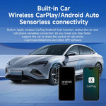 อะแดปเตอร์กล่องแปลง Carplay แบบมีสายเป็นไร้สาย สำหรับเชื่อมต่อรถยนต์ Android, MINI SE X1AIR สีดำ, MINI SE X2AIR สีดำ