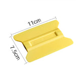 Car Film Scraper Plastic Winged Scraper Tool, With Magnet