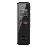 เครื่องบันทึกสัมภาษณ์ขนาดเล็กหน้าจอ LCD 0.9 นิ้ว HD ชาร์จ USB เครื่องเล่น MP3, 8GB, 16GB, 32GB, 64GB