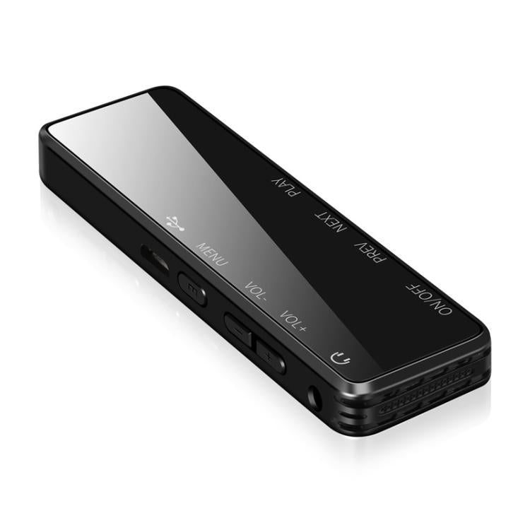 เครื่องบันทึกสัมภาษณ์ขนาดเล็กหน้าจอ LCD 0.9 นิ้ว HD ชาร์จ USB เครื่องเล่น MP3, 8GB, 16GB, 32GB, 64GB