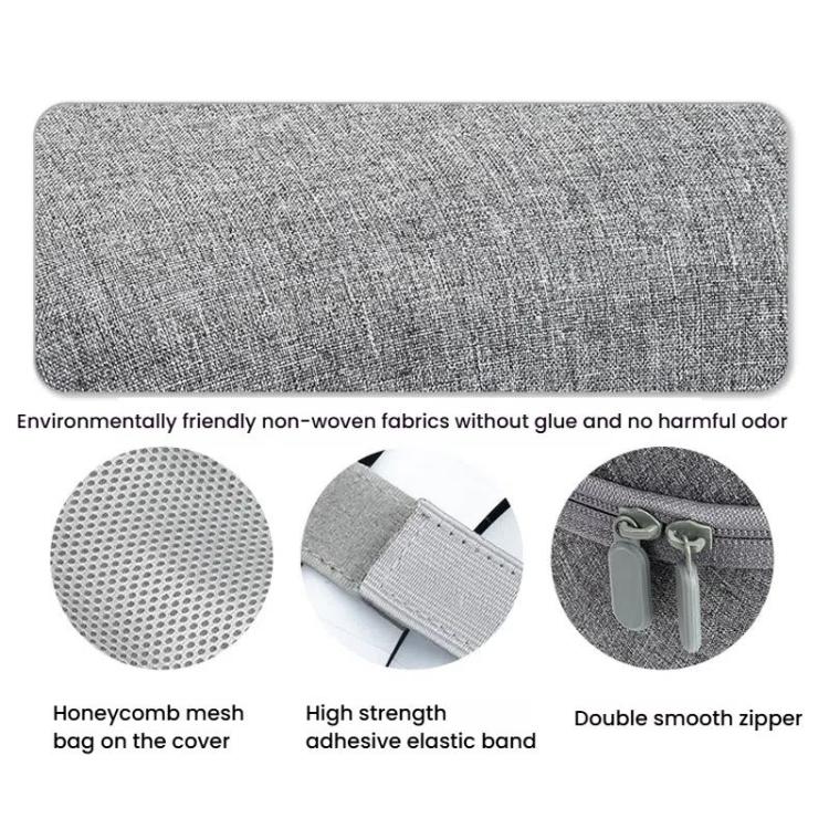 For PlayStation VR2 Portable Protective Storage Bag, Handbag Dark Gray, Shoulder Strap Dark Gray