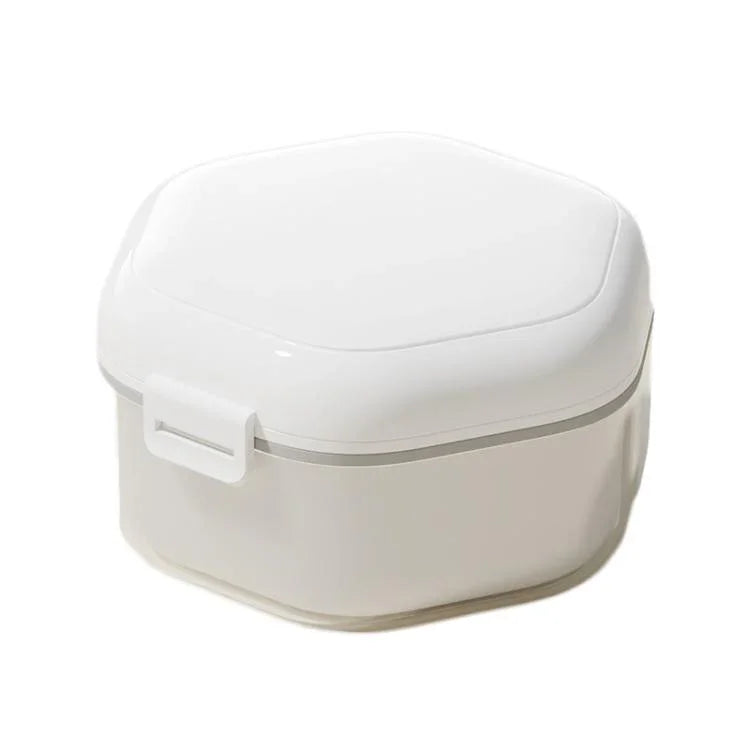 Invisible Braces Box Orthodontic Retainer Organizer Portable Denture Braces Storage Case