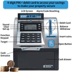 Simulated ATM Automatic Teller Machine Smart Password Card Swipe Children Piggy Bank