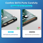 สาย SATA3.0 พร้อมชิลด์ฟอยล์อลูมิเนียม หุ้มด้วยถัก สำหรับสายไฟฮาร์ดไดรฟ์คอมพิวเตอร์, 0.5 ม.