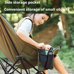เก้าอี้พักผ่อนพับได้หลังสูง Naturehike สำหรับกลางแจ้ง เก้าอี้พิงหลังแคมป์ปิ้ง