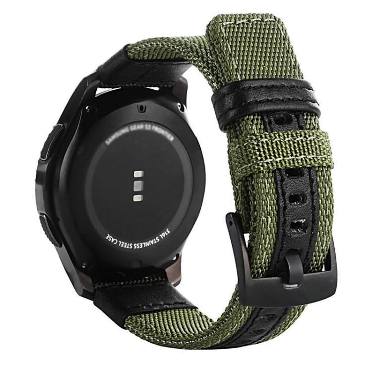 สายรัดนาฬิกาไนลอนปรับได้พร้อมปลดเร็ว สำหรับ Samsung Gear S3 Frontier / Classic ขนาด 20 มม., 22 มม.