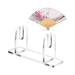 Acrylic Folding Fan Display Stand, 2pcs /Pack, 3pcs /Pack