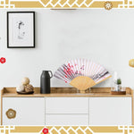 Acrylic Folding Fan Display Stand, 2pcs /Pack, 3pcs /Pack