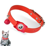 สำหรับ AirTag รุ่นที่ 2 / AirTag รุ่นที่ 1 เคสกันน้ำสำหรับตัวติดตาม ปลอกคอหนังสัตว์เลี้ยง ป้องกันการสูญหาย ปลอกคอติดตามแมว