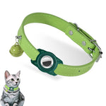 สำหรับ AirTag รุ่นที่ 2 / AirTag รุ่นที่ 1 เคสกันน้ำสำหรับตัวติดตาม ปลอกคอหนังสัตว์เลี้ยง ป้องกันการสูญหาย ปลอกคอติดตามแมว