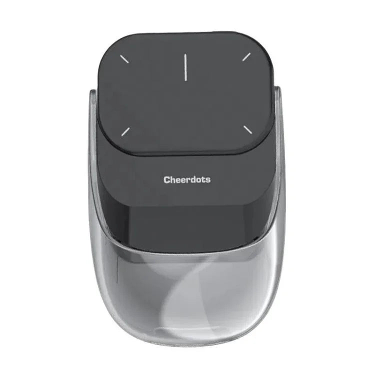 Cheerdots 2 เมาส์แอร์แม่เหล็กอัจฉริยะแบบแยกชาร์จไร้สาย Bluetooth โหมดคู่ สีดำพื้นฐาน, เทาเข้มพื้นฐาน, สีดำบันทึกเสียง, เทาเข้มบันทึกเสียง