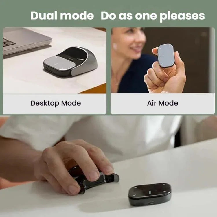 Cheerdots 2 เมาส์แอร์แม่เหล็กอัจฉริยะแบบแยกชาร์จไร้สาย Bluetooth โหมดคู่ สีดำพื้นฐาน, เทาเข้มพื้นฐาน, สีดำบันทึกเสียง, เทาเข้มบันทึกเสียง