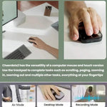 Cheerdots 2 เมาส์แอร์แม่เหล็กอัจฉริยะแบบแยกชาร์จไร้สาย Bluetooth โหมดคู่ สีดำพื้นฐาน, เทาเข้มพื้นฐาน, สีดำบันทึกเสียง, เทาเข้มบันทึกเสียง
