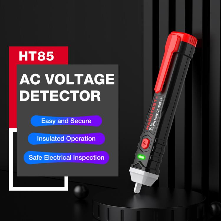 เครื่องทดสอบไฟฟ้าแบบไม่สัมผัส HABOTEST HT85 ตรวจจับแรงดันไฟฟ้า AC, HT85