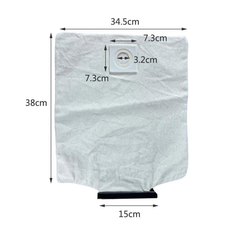 For Nilfisk VP100 / VP200 / VP300 Vacuum Cleaner Reusable Cloth Dust Bag