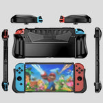 ฝาครอบป้องกัน TPU สำหรับเครื่องเล่น Switch OLED แบบบูรณาการ พร้อมช่องใส่การ์ดเกม 2 ช่อง