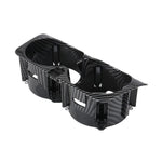 For Mercedes-Benz C-Class W205 / GLC W253 / E-Class W213 Center Console Beverage Cup Holder 2056802391, Black, Black Carbon Fiber, Red Carbon Fiber