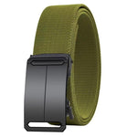 Men Outdoor Automatic Buckle Stretch Belt, 120cm