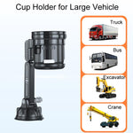 Car Multifunctional Water Cup Holder Auto Large Suction Cup Mounted Drink Rack, Long Rod Gray, Long Rod Green, Short Rod Gray, Short Rod Green