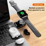 ที่ชาร์จไร้สายแม่เหล็กแบบพกพา Type-C สำหรับ Apple Watch 1/2/3/4/5/6/7/8/9/10/SE ที่ชาร์จไร้สายอัจฉริยะ