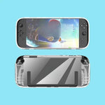 เคส TPU แบบชิ้นเดียวใสสำหรับ Nintendo Switch 2 ป้องกันลื่นและปกป้องตัวเครื่องเต็มรูปแบบ, เคส TPU แบบชิ้นเดียว