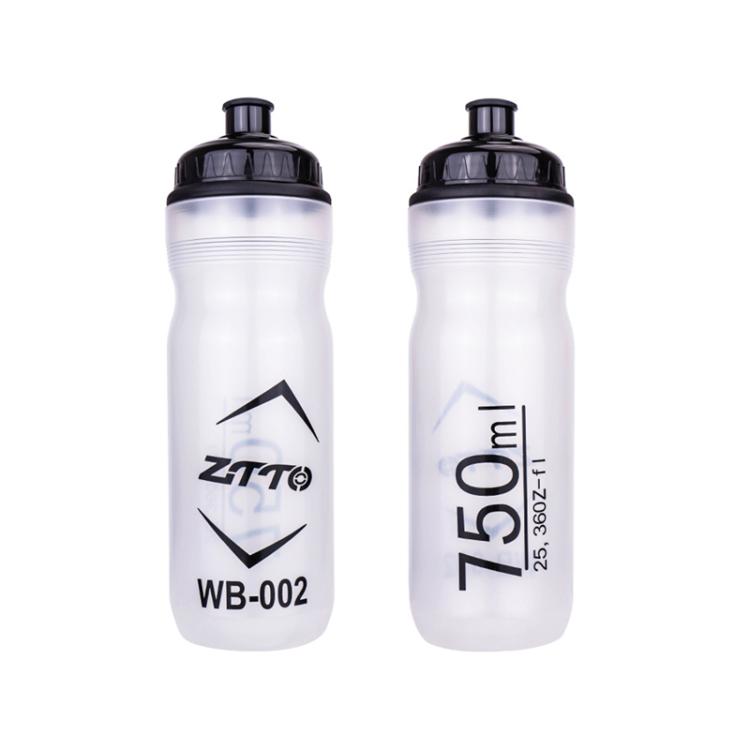 ZTTO wb-002 ขวดน้ำกีฬาแบบพกพา 750ml สำหรับฟิตเนส ขี่จักรยานกลางแจ้ง 2 ชิ้น