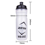 ZTTO wb-002 ขวดน้ำกีฬาแบบพกพา 750ml สำหรับฟิตเนส ขี่จักรยานกลางแจ้ง 2 ชิ้น