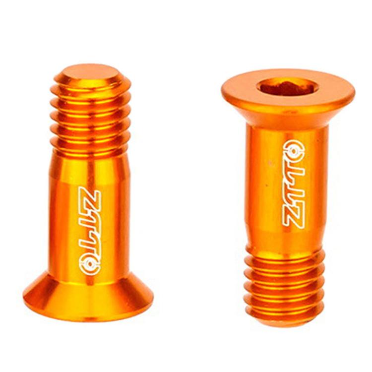 สกรูสำหรับเฟืองเกียร์หลังจักรยาน ZTTO M5 ปรับแต่งสำหรับเสือภูเขาและถนน 2 ชิ้น