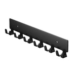 1pc Corridor Metal 6 Hooks Key Wall Hanger, 1pc, 2pcs