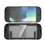 สำหรับเครื่องเล่นเกม Nintendo Switch 2 เคสชิ้นเดียว TPU + PC ป้องกันแรงกระแทก, เคสชิ้นเดียว TPU + PC สีดำ, เคสชิ้นเดียว TPU + PC สีขาว