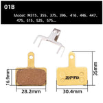 ผ้าเบรกดิสก์ทองแดงเต็มตัว ZTTO 2 คู่ สำหรับจักรยานเสือภูเขา, รุ่น MJ-01B, MJ-01D, MJ-01E, MJ-01F, MJ-02A, MJ-02B, MJ-02D, MJ-02F, MJ-03F, MJ-04B, MJ-05B, MJ-05C, MJ-07B, MJ-07C, MJ-07C แบบมีรู, MJ-08A, MJ-08B, MJ-11A, MJ-11C, MJ-11D