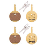 ผ้าเบรกดิสก์ทองแดงเต็มตัว ZTTO 2 คู่ สำหรับจักรยานเสือภูเขา, รุ่น MJ-01B, MJ-01D, MJ-01E, MJ-01F, MJ-02A, MJ-02B, MJ-02D, MJ-02F, MJ-03F, MJ-04B, MJ-05B, MJ-05C, MJ-07B, MJ-07C, MJ-07C แบบมีรู, MJ-08A, MJ-08B, MJ-11A, MJ-11C, MJ-11D