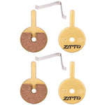 ผ้าเบรกดิสก์ทองแดงเต็มตัว ZTTO 2 คู่ สำหรับจักรยานเสือภูเขา, รุ่น MJ-01B, MJ-01D, MJ-01E, MJ-01F, MJ-02A, MJ-02B, MJ-02D, MJ-02F, MJ-03F, MJ-04B, MJ-05B, MJ-05C, MJ-07B, MJ-07C, MJ-07C แบบมีรู, MJ-08A, MJ-08B, MJ-11A, MJ-11C, MJ-11D