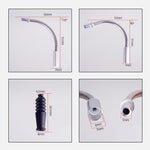ชุดอุปกรณ์เสริมเบรก V ZTTO 5 ชุด พร้อมฝาครอบกันฝุ่นสายเบรก, 4 ชิ้น/ชุด