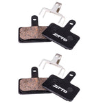 ผ้าเบรกดิสก์กึ่งโลหะเรซิน ZTTO 2 คู่ สำหรับจักรยานเสือภูเขา, รุ่น MS-01B, MS-01D, MS-01E, MS-01F, MS-02A, MS-02B, MS-02D, MS-02F, MS-03F, MS-04B, MS-05B, MS-05C, MS-07B, MS-07C, MS-07C แบบมีรู, MS-08A, MS-08B, MS-11A, MS-11C, MS-11D