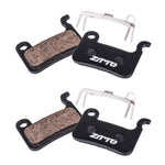 ผ้าเบรกดิสก์กึ่งโลหะเรซิน ZTTO 2 คู่ สำหรับจักรยานเสือภูเขา, รุ่น MS-01B, MS-01D, MS-01E, MS-01F, MS-02A, MS-02B, MS-02D, MS-02F, MS-03F, MS-04B, MS-05B, MS-05C, MS-07B, MS-07C, MS-07C แบบมีรู, MS-08A, MS-08B, MS-11A, MS-11C, MS-11D