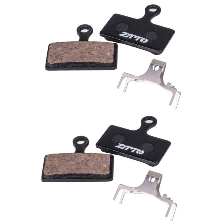 ผ้าเบรกดิสก์กึ่งโลหะเรซิน ZTTO 2 คู่ สำหรับจักรยานเสือภูเขา, รุ่น MS-01B, MS-01D, MS-01E, MS-01F, MS-02A, MS-02B, MS-02D, MS-02F, MS-03F, MS-04B, MS-05B, MS-05C, MS-07B, MS-07C, MS-07C แบบมีรู, MS-08A, MS-08B, MS-11A, MS-11C, MS-11D