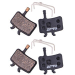 ผ้าเบรกดิสก์กึ่งโลหะเรซิน ZTTO 2 คู่ สำหรับจักรยานเสือภูเขา, รุ่น MS-01B, MS-01D, MS-01E, MS-01F, MS-02A, MS-02B, MS-02D, MS-02F, MS-03F, MS-04B, MS-05B, MS-05C, MS-07B, MS-07C, MS-07C แบบมีรู, MS-08A, MS-08B, MS-11A, MS-11C, MS-11D